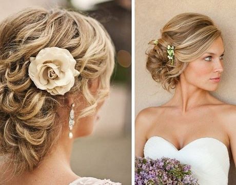 Coupe de mariage cheveux mi long