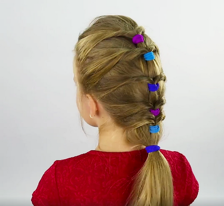 Les coiffures pour les petites filles