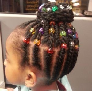 Modele de coiffure tresse pour petite fille