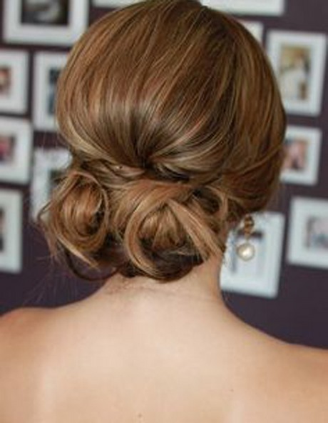 Photo chignon bas