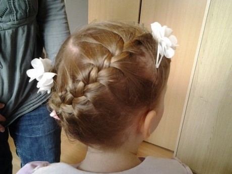 Tresse petite fille mariage