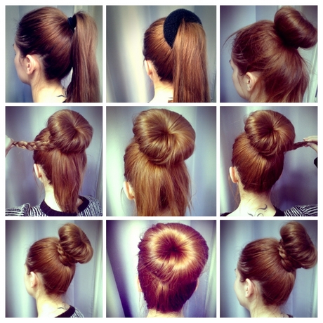 Tuto chignon avec tresse