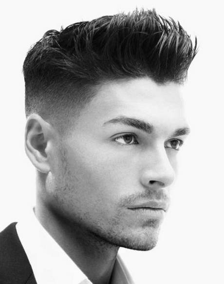 Cheveux court homme coupe