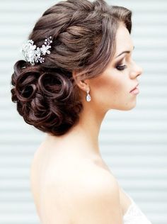 Cheveux long mariage