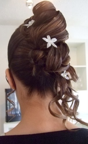 Chignon cérémonie