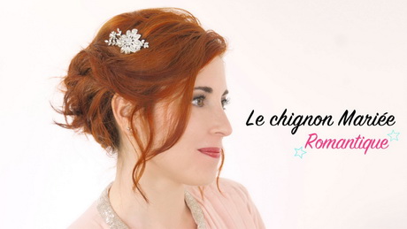 Chignon pour mariage cheveux court