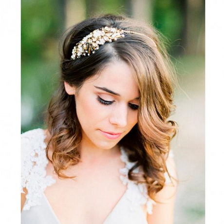 Coiffure cheveux lachés mariage