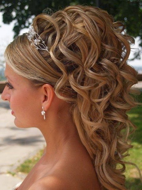 Coiffure cheveux long pour un mariage