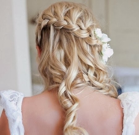 Coiffure invité mariage cheveux long