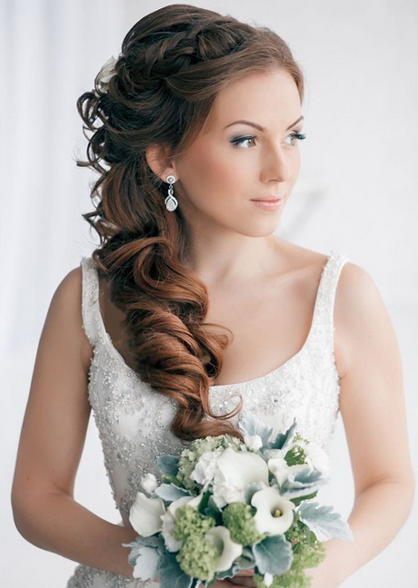 Coiffure lachée mariage