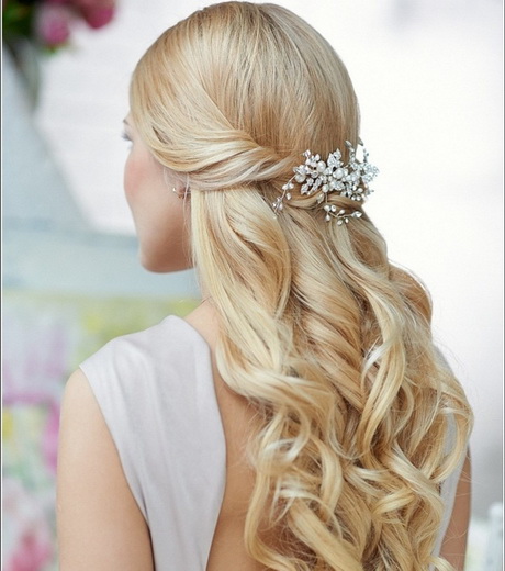 Coiffure mariage long cheveux