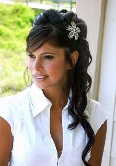 Coiffure mariage long cheveux