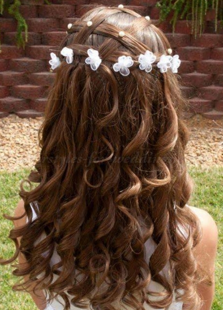 Coiffure mariage pour fille