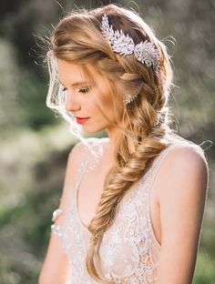 Coiffure mariée tresse