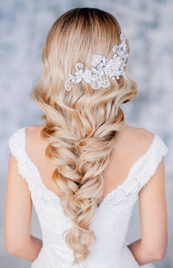 Coiffure mariée tresse