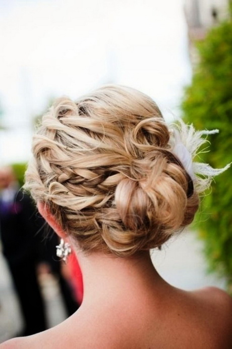 Coiffure tresse chignon mariage