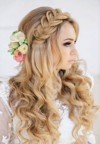 Coupe cheveux long mariage