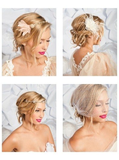 Coupe de mariage cheveux court