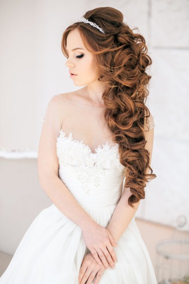 Coupe de mariage cheveux long