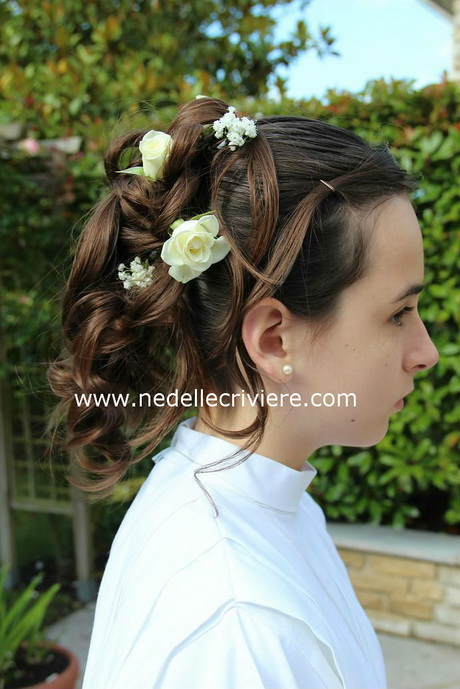 Fleur pour coiffure mariage