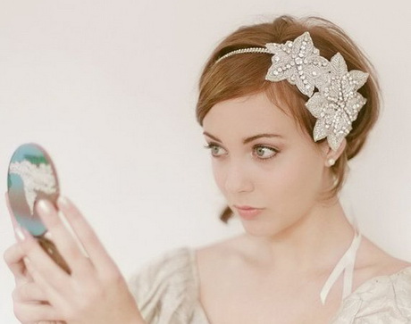 Idee coiffure cheveux court pour mariage
