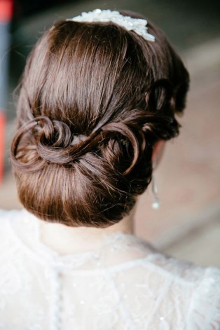 Voir chignon pour mariage