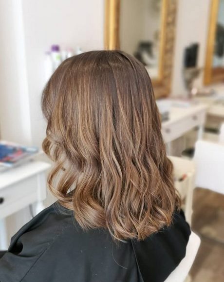 Balayage coupe carré