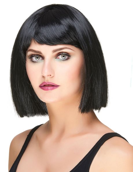 Coupe carré femme noire