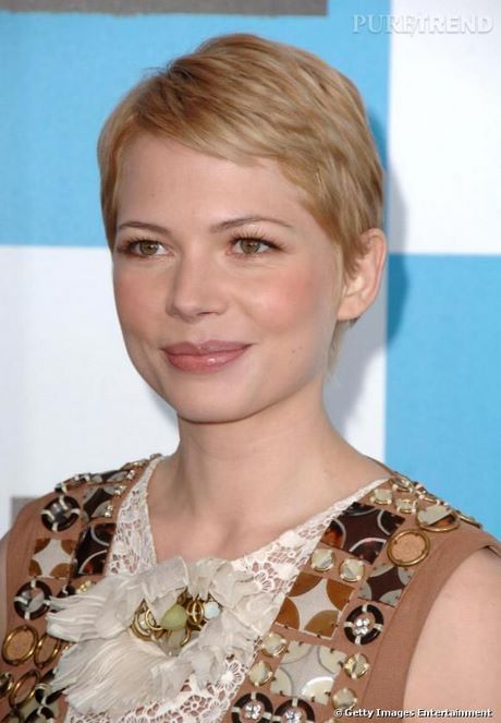 Coupe courte michelle williams