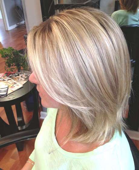 Coupe de cheveux pour blonde