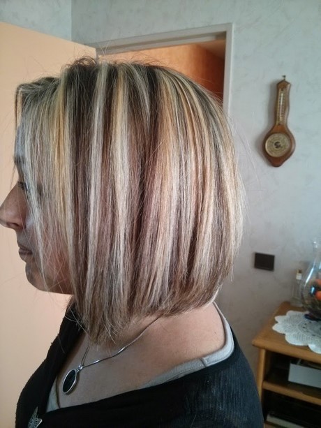 Coupe femme carre degrade