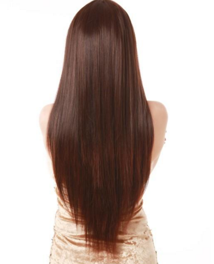 Dégradé pointe cheveux long