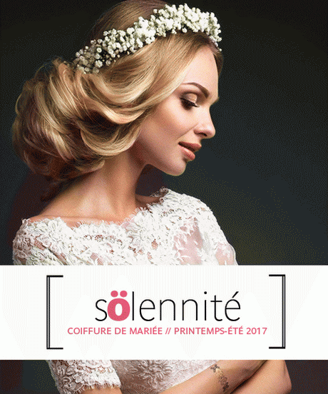 Coiffure mariage chignon 2017