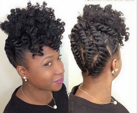 Cheveux naturels afro coiffure