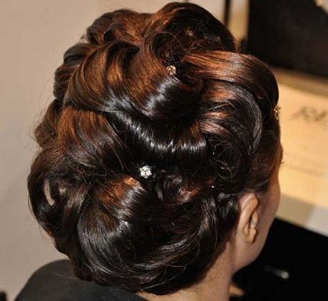 Chignon afro americain