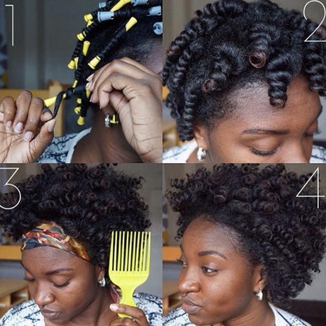 Coiffure cheveux naturels femmes noires