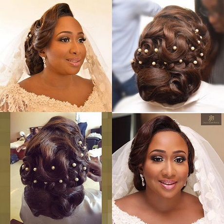 Coiffure mariage pour black