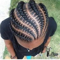 Mode de tresse africaine