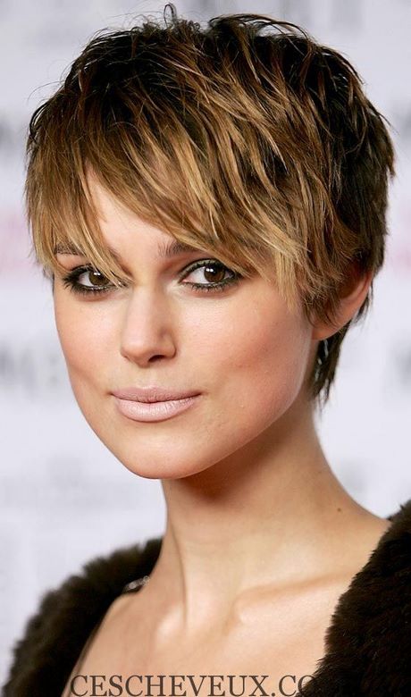 Coupe femme courte cheveux epais