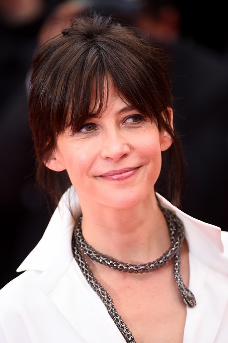 Sophie marceau cheveux courts