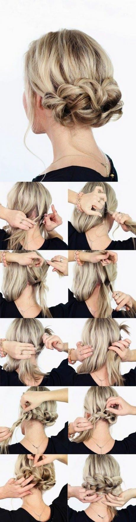 Tuto coiffure cheveux court facile et rapide