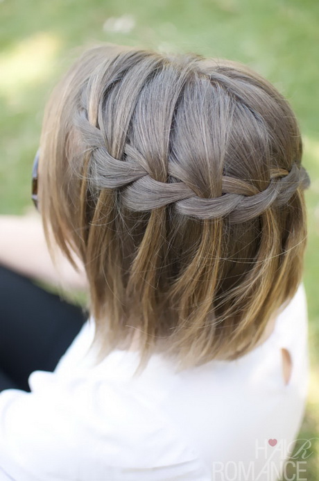 Belle coiffure cheveux court