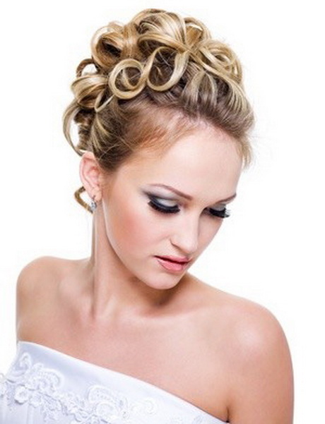 Belle coiffure pour mariage