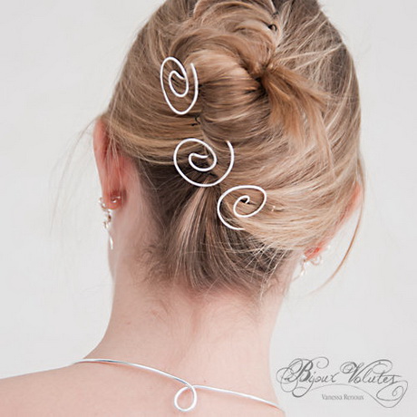 Bijoux pour chignon mariage