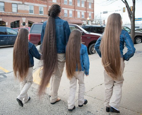 Cheveux très long