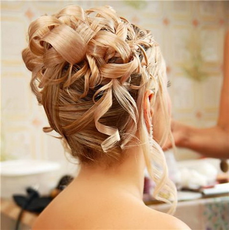 Chignon de la mariée