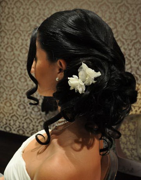 Chignon de mariage oriental