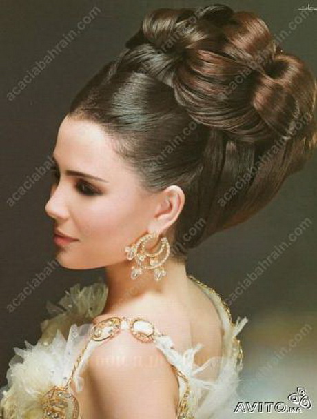 Chignon mariage marocain