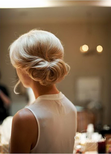 Chignon mariée 2014