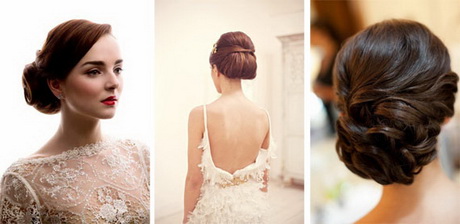 Chignon mariée chic